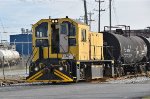 Switcher Moving the Tank Cars